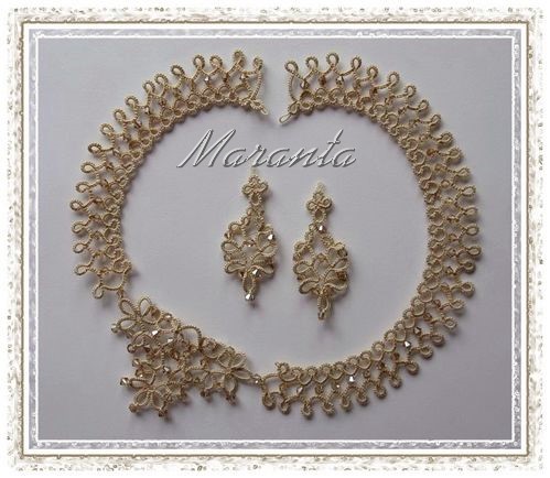 swarovski frywolitka